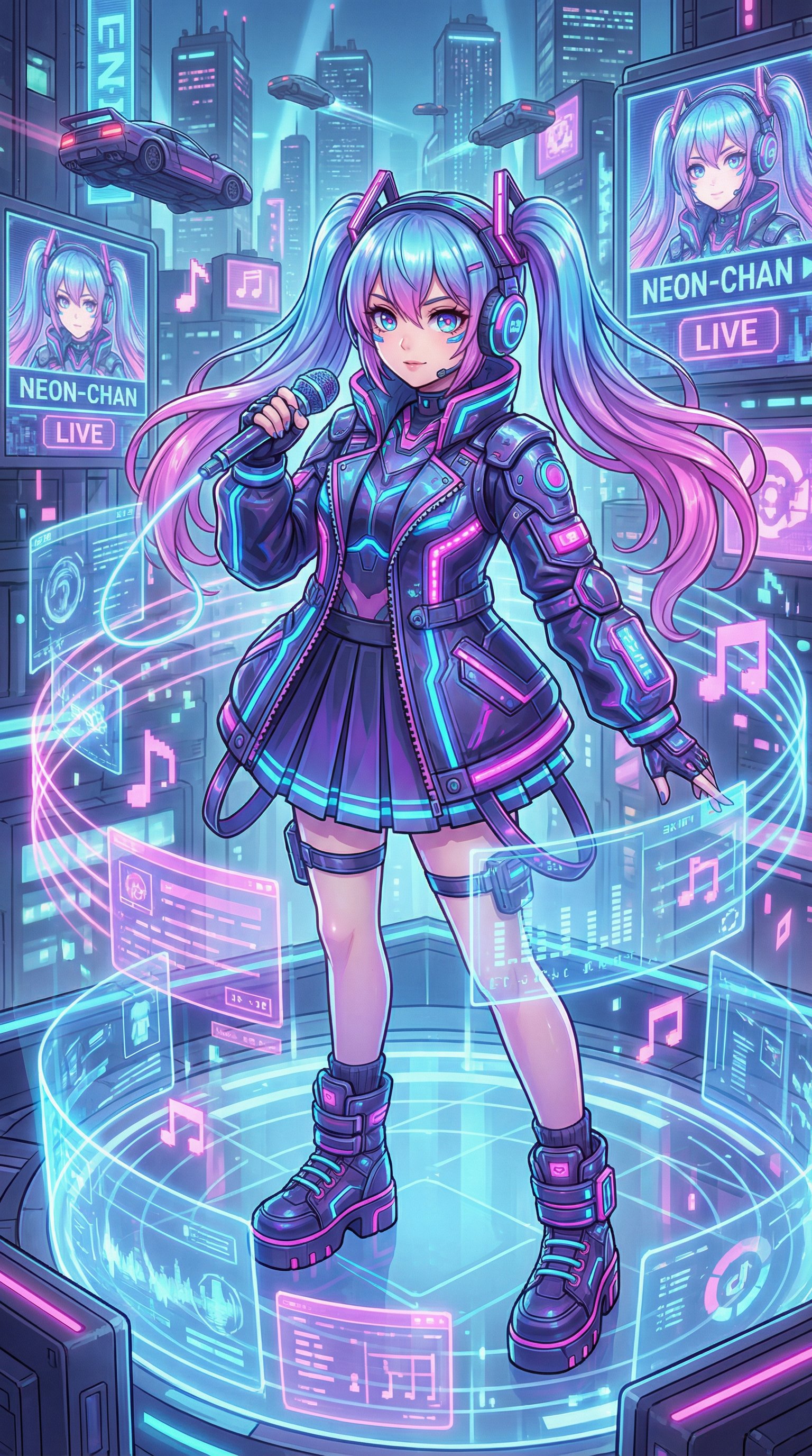 小马拉大车视频直播 - 虚拟偶像舞台